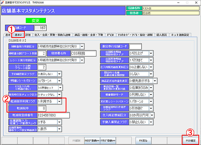 店舗基本マスタ