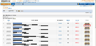amazonセラーセントラル注文取消画面