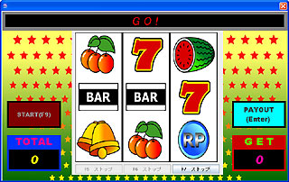 スロットゲーム画面