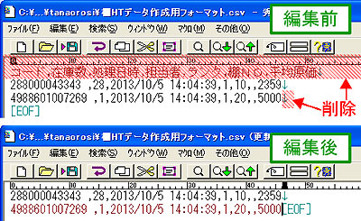 棚卸データ編集